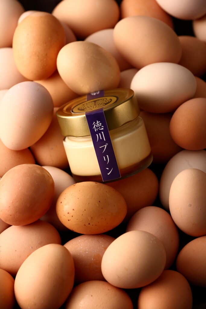卵と徳川プリン